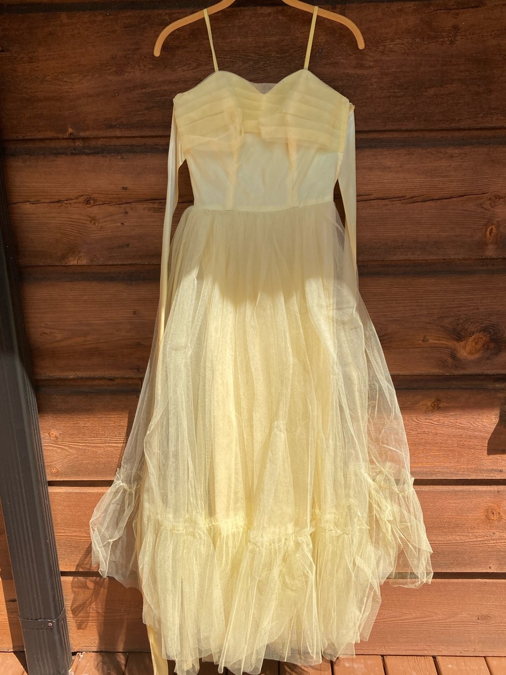 Formal Mesh Satin Dress